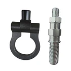 Car Front Bumper Tow Hook, Waterproof Screw-on Trailer Pull Ring, Black New. Price: $17.98.