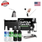 Pro Golf Club Care Kit Cleaner, Polish, Brush, Groove Sharpener, Grip Clean... New. Price: $93.81.