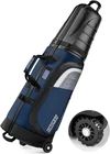 Golf Travel Bags Airlines With Wheels, Soft-sided 900D Oxford Cover, Blue New. Price: $89.54.