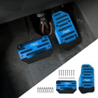 Paclvio 2PCS Non-slip Car Pedal Covers, Premium Aluminum Alloy Gas And Blue New. Price: $12.78.