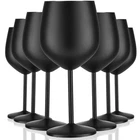 Zopeal Set Stainless Steel Wine Glasses 18 Oz Stem Gob... New. Price: $81.27.
