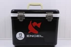 Engel UC13 Quart Dry Box Cooler Live Bait Black Insulated Storage Used. Price: $74.99.