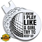 Geygie Golf Ball Marker Magnetic Hat Clip SILVER037 New. Price: $27.99.