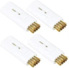 4-PACK Pocket Retractable Golf Club Cleaning Brush Tool Wire White New. Price: $16.17.