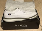 Footjoy Traditions Golf Shoes White/navy/grey/wingtip 57910 13 Wide Worn 1X Pre-owned. Price: $69.99.