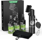 Golf Club Cleaner Brush With Leak Proof Spray Bottle Groove Cleaning Tool New. Price: $17.99.