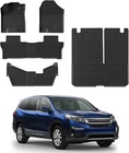 Rongtaod Floor Mats Compatible With 2016-2022 Honda Pilot 8 Seats Trunk Carg New. Price: $99.99.