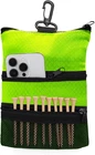 Amy Sport Golf Accessories Valuables Pouch Bags Multi Pocket Zipper Hook Wit New. Price: $14.70.