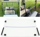 Kuafu Clear Golf Cart Windshield Compatible With 1986-1994.5 Ezgo Marathon Fold New. Price: $226.35.