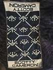 Scotty Cameron 2022 Towel Argyle Crown Navy Light Blue Rare New. Price: $125.00.