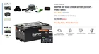 Yamaha Roypow 48V 105AH Golf Cart Lithium Battery (S51105P-E) New. Price: $2300.00.