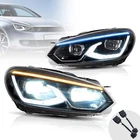 Vland Led Headlights For 2010-2014 Vw Golf MK6 W/sequential + Start-up Animation New. Price: $349.99.