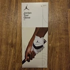 Nike Air Jordan Tour Glove Left Large Hand White/concord Xi Pga Golfer New. Price: $26.50.