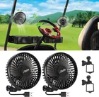 Roykaw Golf Cart Fan Portable Usb Input Compatible With Ezgo Club 2 Pcs New. Price: $60.39.