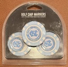 Unc Tar Heels Golf Chip Ball Markers Team Ncaa Poker Set New. Price: $12.95.