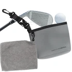Gray Portable Golf Club Cleaning Bag, Hampton Distribution New. Price: $19.99.