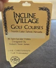 Vintage Pga Golf Bag Incline Village Course North Lake Tahoe. Nevada New. Price: $19.99.