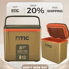 New Rtic 8 Qt Personal Cooler Trailblazer Small Hard Insulated Box. Price: $49.91.