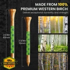 Amy Sport Golf Tees Birch Wood 50 Pack 1.5-3.25 Inch Durable New. Price: $20.00.