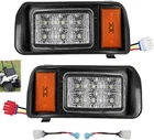 Drive-up Club Car Ds Led Headlight Kit, 12V Factory Style Clear New. Price: $84.97.