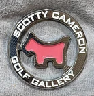 Scotty Cameron New Dog Sss Ball Marker - Coin W/pouch "pink/white. Price: $235.00.