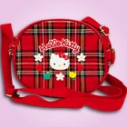 Nos Vintage 1995 Hello Kitty Shoulder Bag Red Tartan Check Sanrio Rare Japan New. Price: $84.99.
