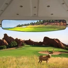 Golf Cart Rear View Mirror, Hkoo 16.5" Extra Wide 180 Degree Panoramic New. Price: $28.53.