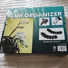 Total Vision Golf Club Organizers Set 14 Piece Clips New. Price: $9.99.