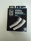 Pga Tour Solar Block Sleeves Golf Black Unisex Size M/l New Pack Of 2. Price: $29.50.