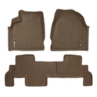 Smartliner Tan 1ST & 2ND Row Floor Liners For Chevrolet Traverse New. Price: $149.99.