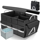 Trunk Organizer With Waterproof Bag, Collapsible Multi Compartment Storage Fo... New. Price: $34.95.