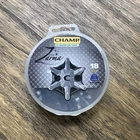 Champ Zarma Tour Slim-lok Golf Spikes Set Of 18 Cleats, Black/silver New. Price: $29.02.