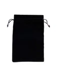Drawstring Pouch, Black Velvet Bag 6.1X9 Inches, With 2 Compartments And Draw... New. Price: $13.04.