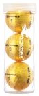 Chromax Metallic M5 Colored Golf Balls (3-PACK Tube) Gold New. Price: $35.95.