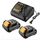 Powilling 12V DCB118 Battery Charger And Pack Lithium New. Price: $23.00.