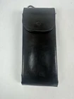 Footjoy Leather Pouch Black For Balls Tees Range Finder With Clip Two Sides Used. Price: $10.00.