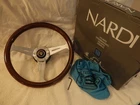 Jaguar XJ6 XJ12 Nardi Wood Steering Wheel Nd Classic Chrome Kit 355MM Fits 86-89 New. Price: $795.00.
