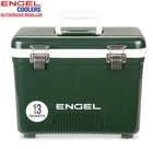 Engel 13QT Leak-proof, Air Tight, Cooler / Lunchbox British Racing Green New. Price: $79.99.