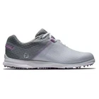 Footjoy Pro Sl Sport 98146 Women's Golf Shoes - White/gray/lilac New. Price: $49.86.