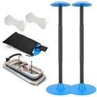 Boat Cover Support Poles 20-50" Adjustable Telescoping Steel System With New. Price: $54.88.