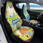 Yellow Squarepants Covers Set Of 2 Cartoon Front Seats Pair New. Price: $49.99.