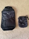 Puma Golf, Black Camo Shoe Bag And Valuables Pouch Used. Price: $35.00.