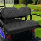 Golf Cart Seat Covers Rear Thick Vinyl Leather Diamond Texture Breathable Ilskw New. Price: $89.99.