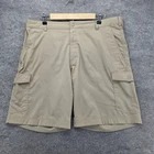 Nike Golf Shorts Mens 36 Tan Khaki Dri-fit Cargo Performance Stretch Flat Front Pre-owned. Price: $12.74.