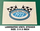 Dover Drag Strip 1972 Vinyl Decal Sticker - Vintage Racing Nhra Used. Price: $6.41.