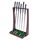 Gosports Premium Wooden Golf Putter Stand, Holds 6 Clubs - Brown New. Price: $79.99.