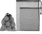 2 Pcs Golf Ball Mesh Bag With Drawstring - Nylon For Pool Toys New. Price: $12.95.