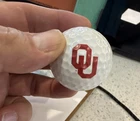 Oklahoma Sooners Logo Golf Ball White Red Ncaa Fan Souvenir Team Sports New. Price: $15.14.