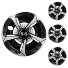 Golf Cart Owner Wheel Covers - 8 Inch Hub Caps Ezgo Club Yamaha New. Price: $74.99.
