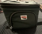 Glacier's Edge Soft-sided Insulated Cooler Bag Black Dark Green Shoulder Strap Used. Price: $15.00.